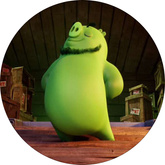 Opłatek tortowy 14 cm, Angry Birds Movie 1 szt.