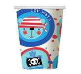 Kubeczki papierowe ''Ahoj!'', 270 ml, 6 szt.