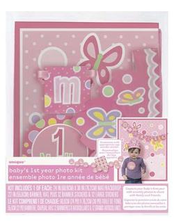 Dekoracje do zdjęć na Roczek, 27 el.