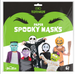 Maski papierowe Halloween Monsters 24x23cm 6szt.
