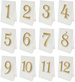 Numery Numerki na Stół Weselny Ślub 10x15cm 12szt.