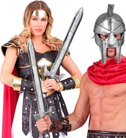 MIECZ RYCERSKI Broń Średniowieczny Gladiator 66cm