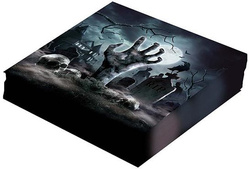 Serwetki Papierowe CMENTARZ Halloween 33x33cm 20sz