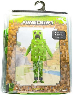 Strój Creeper Fancy - Minecraft 7-8 lat