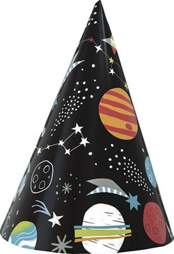 Czapeczki KOSMOS Planety 8 szt.