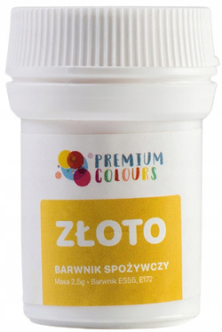 Barwnik 2,5g - Złoty (metaliczny) 1op.