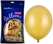 Balony Strong 27cm, Metallic Gold 100szt.