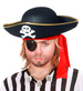 Czapka Kapelusz PIRATA Piracka Piratów CZASZKA