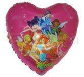 Balon foliowy 23" HRT i STR GRABO - "Wings"