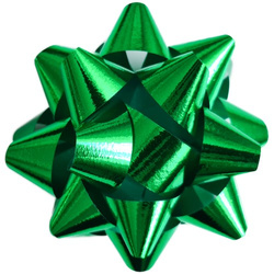 Rozety przyklejane 11 cm, zielone 12 szt. 1 op.