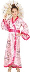 Kostium Strój Chinki Japonki Gejszy Kimono 5-6 lat