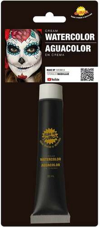 Farba Farbka Wodna Malowania Twarzy Makeup CZARNA