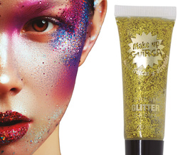 Farbka do Malowania Twarzy ZŁOTA Brokatowa 20ml