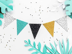 Girlanda Dinozaury - Flagietki, 130 cm, 1 szt.