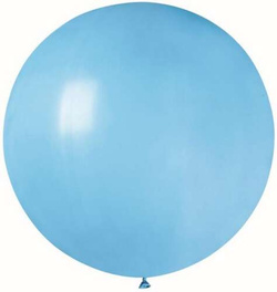 Balon G220 pastel kula 0,75m - błękitna 09