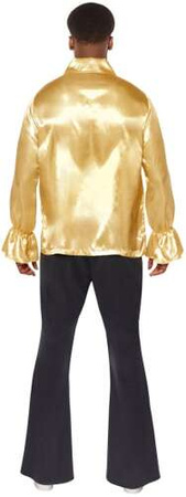Koszula DISCO Złota Retro Lata 70 80 Strój, XL