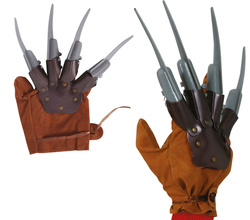 Rękawica ze Szponami Ostrzami Nożami Freddy Kruege