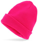 Czapka Różowa Neonowa Beanie Lata 80 Disco