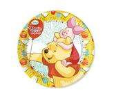 Talerzyki papierowe Kubuś Puchatek, 20cm, 8 szt