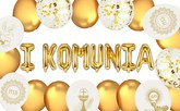 Zestaw  Komunijny Balony, KOMUNIA