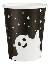 Kubeczki Papierowe Duch Duszek Halloween 220ml 6sz