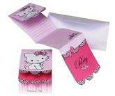 Zaproszenia Hello Kitty, 6 szt