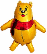 Balon foliowy 24" FX - "Scarf Bear - Puchatek"