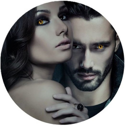 Soczewki Duo 3-miesięczne twilight + black witch