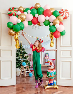 Girlanda balonowa - Cukierki, mix, 170x155 cm