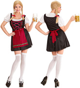 Kostium Strój BAWARSKA DZIEWCZYNA Oktoberfest, S
