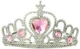 Diadem Tiara Korona Różowe Kamienie Królowa Balu