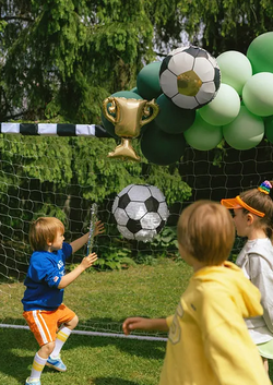 Balony Foliowe do Girland PIŁKA NOŻNA PUCHAR 4szt.