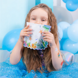 Serwetki OCEAN Morski Podwodny Świat 33x33cm 10szt