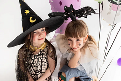 Kapelusz Czapka Wiedźmy Czarownicy Księżyc Noc 