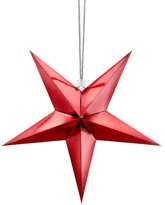 Gwiazda papierowa, 30cm, czerwony, 1 szt.