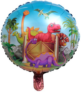 Balon foliowy Dinozaur, 18cali, 1szt.