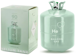 Butla z Helem balonowym, maks. 90  balonów