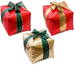 Balon Foliowy Świąteczne PREZENTY 34x36cm 3szt.