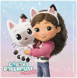 Serwetki Papierowe Koci Domek Gabi, 33x33cm 20szt.