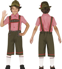 Kostium Strój Bawarczyk Tyrolczyk OKTOBERFEST 7-9l