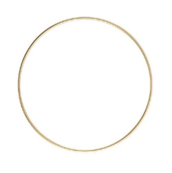 Koło metalowe 15 cm , złote , 1 szt.