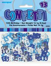 Konfetti z cyferką 13, 14 g, 1 opk.