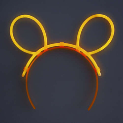 Opaska Myszka Glow Stick Świecąca w Ciemności Bal