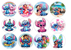 Muffiny na babeczki, Stich 1 kpl.