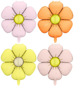 Balony Foliowe do Girland STOKROTKI Mix 65cm 4szt.
