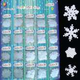 Konfetti płatki śniegu 20x2g , 1 kpl.