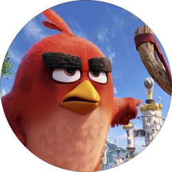 Opłatek tortowy 29 cm, Angry Birds Movie 1 szt.