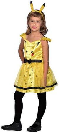 Strój Kostium Sukienka PIKACHU Pokemon 8-10 lat