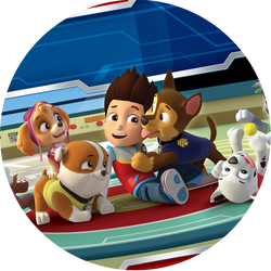 Opłatek tortowy 20 cm, Psi Patrol 1 szt.