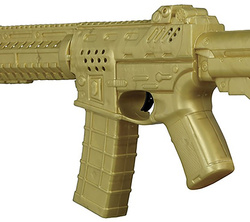 Karabin Broń Jokera Gangstera Bandyty Złoty 68cm